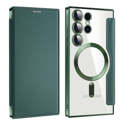 Samsung Ultra series Electroplated Gold Shield Magnetic Case (Exclsuive)