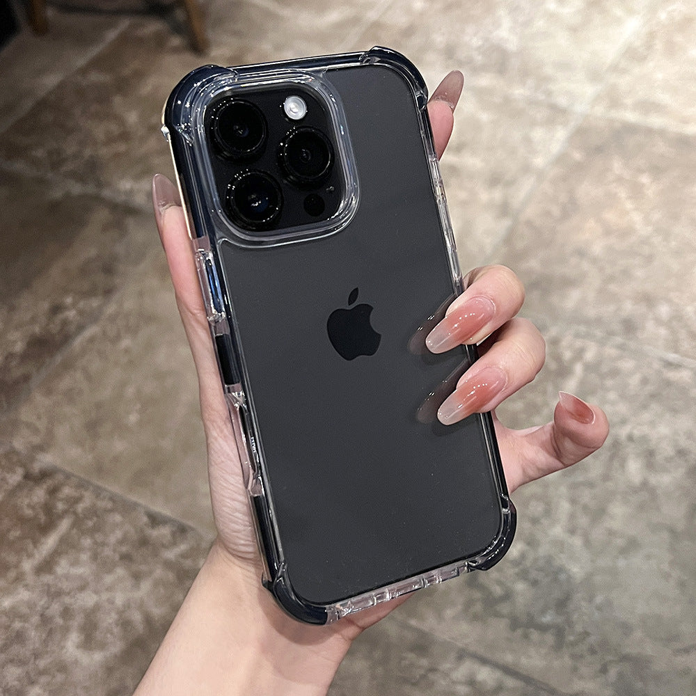 Apple Iphone series Air Bag Anti-Fall High Transparency Anti-Slip High-End Transparent Protective Case (Exclusive)