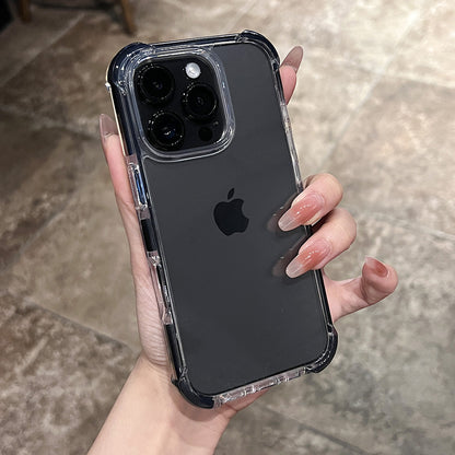 Apple Iphone series Air Bag Anti-Fall High Transparency Anti-Slip High-End Transparent Protective Case (Exclusive)
