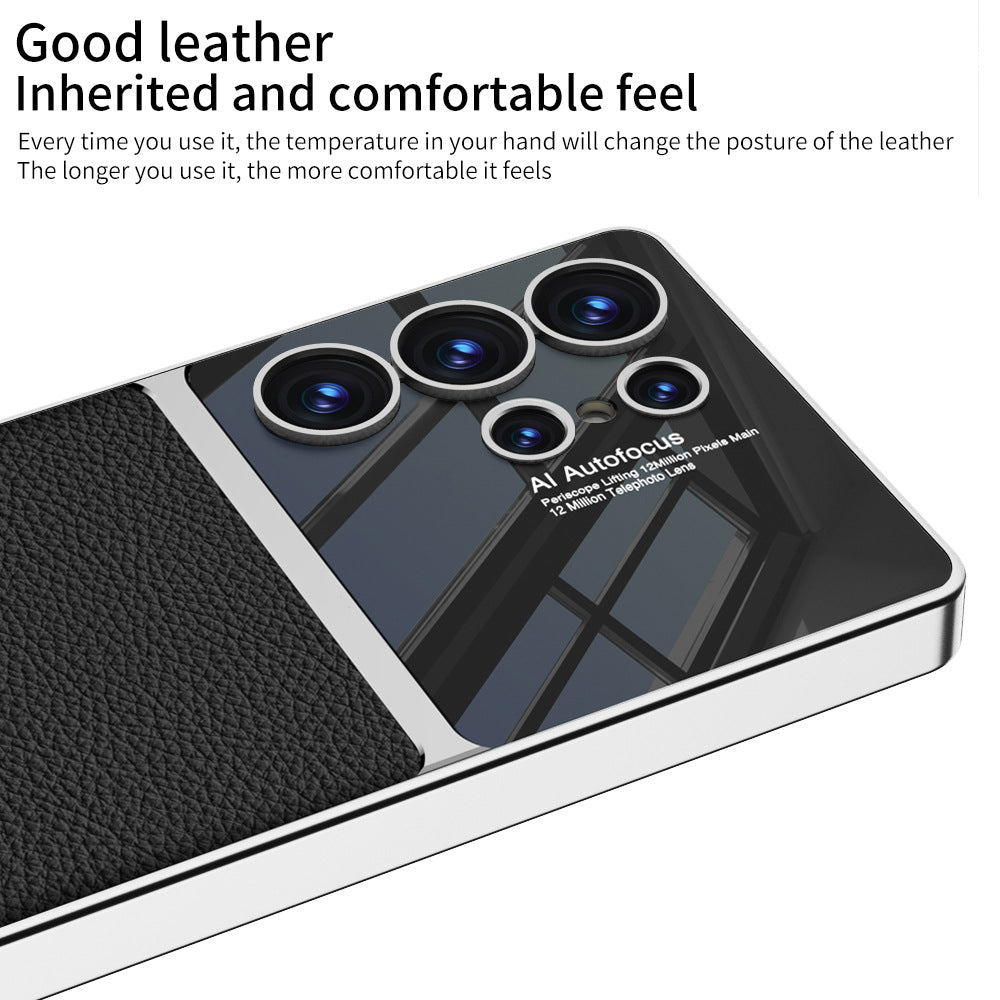 Samsung ultra series Leather Texture Phone Case (Exclusive)