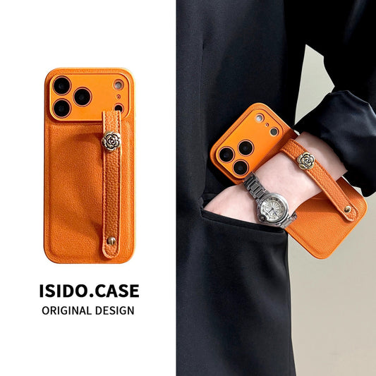 Apple Iphone camellia wristband Case (Exclusive)