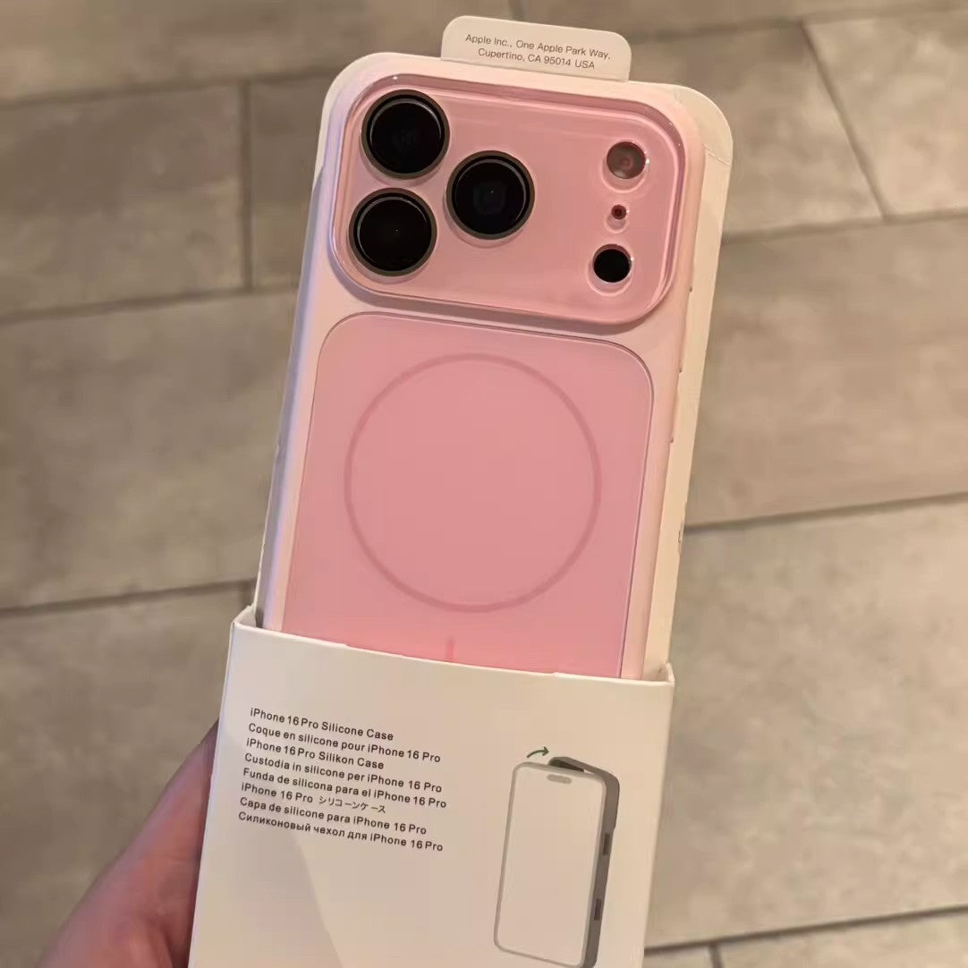 Apple Iphone Magnetic style silicone case (Exclusive)