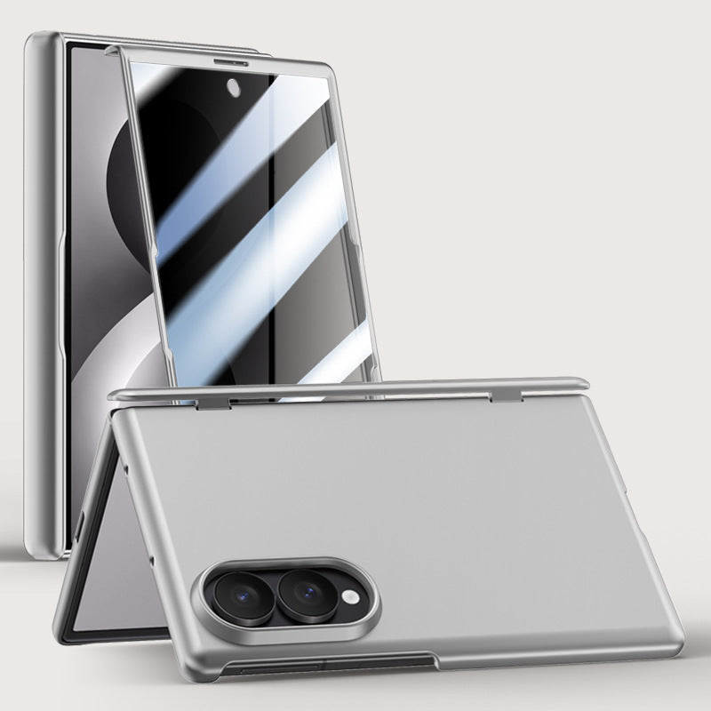 Samsung Fold folding screen full-coverage wide screen HD & Privacy glass case (Exclusive)