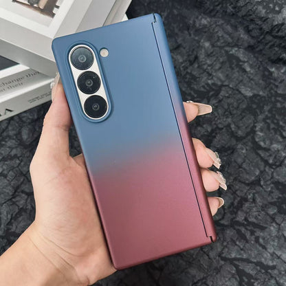 Samsung Fold Hard Shell with Central Axis Matte Gradient Protective case (Exclusive)