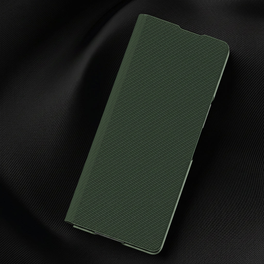 Samsung Fold series Kevlar texture flip phone case (Exclusive)
