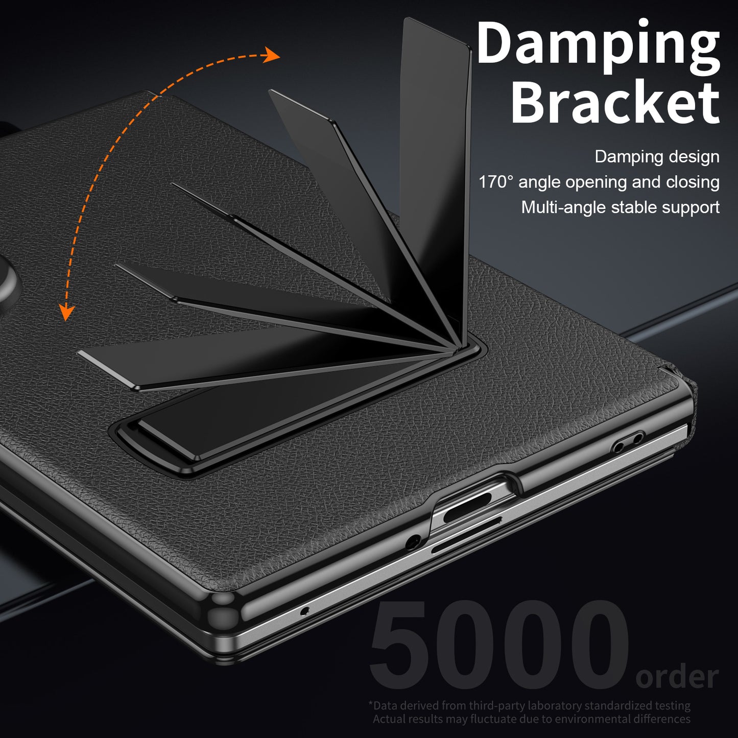 Samsung Fold series Cover Stand Leather Case (Exclusive)