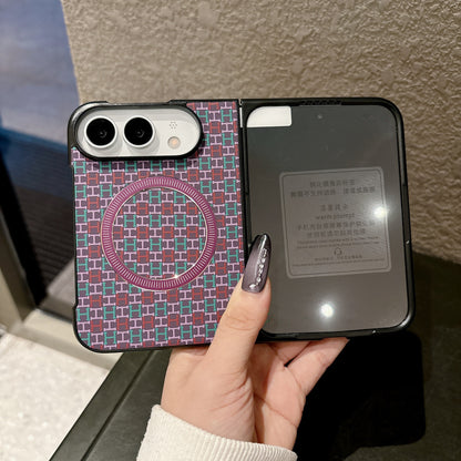 Apple Iphone Ultra series Personalized, high-end, simple solid color case with magnetic closure (Exclusive)