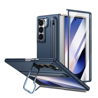 Samsung Fold series lens bracket spring pen slot case film integrated protective case (Exclusive)