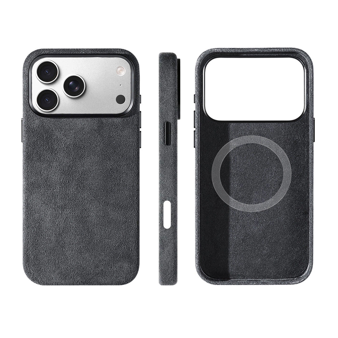 Apple Iphone series Suitable Alcantara Mobile Phone Case (Exclusive)