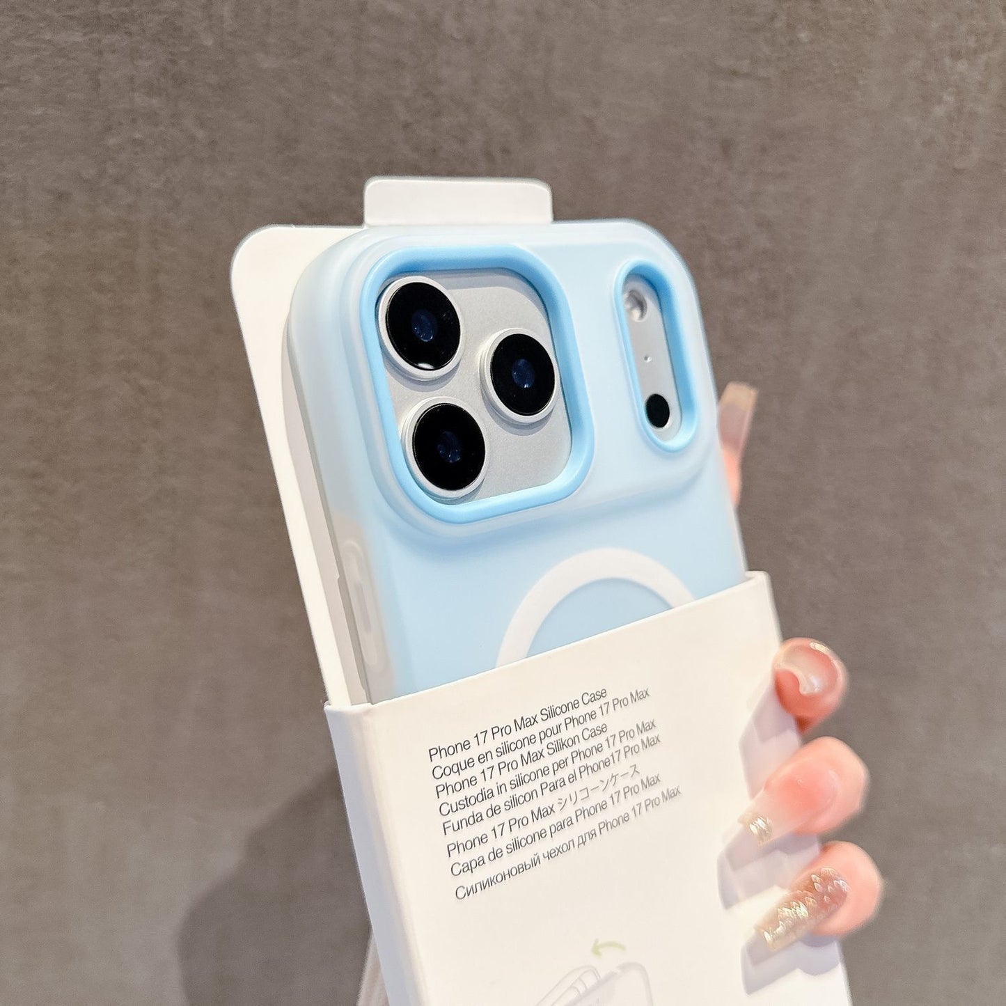 Apple iphone Series Magnetic Frosted  Jelly Two-In-One Anti-Fall Case (Exclusive)