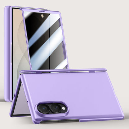 Samsung Fold folding screen full-coverage wide screen HD & Privacy glass case (Exclusive)