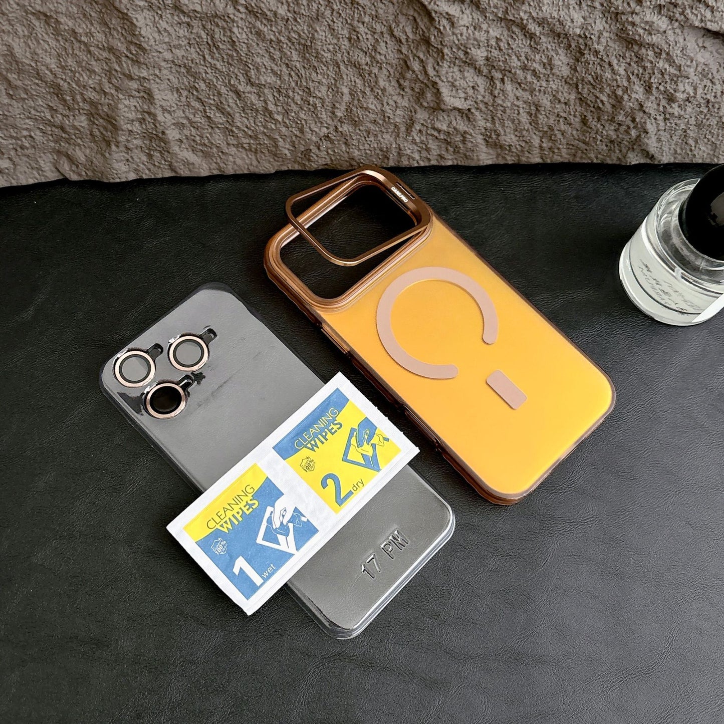 Apple Iphone series Imd Magnetic Lens Holder Anti-Fall Lens Film Case (Exclusive)