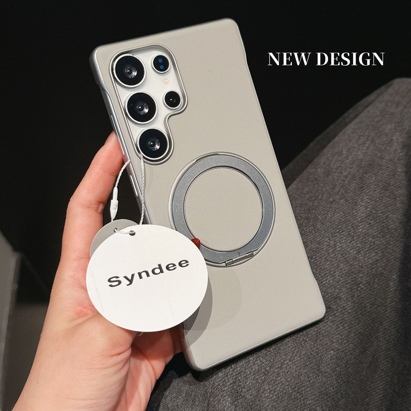 Samsung Ultra Series Plain Leather Cover with Stand with Vibrant Colors  (Exclusive)