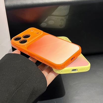 Apple Iphone Ins High-Transparency Gradient Dyeing Personalized Full Coverage, High Aesthetic Value, Light Luxury Case (Exclusive)