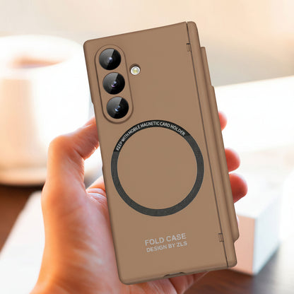 Samsung Fold series Extraordinary Magnetic Pen Slot Hinge All-Inclusive Protective Case (Exclusive)