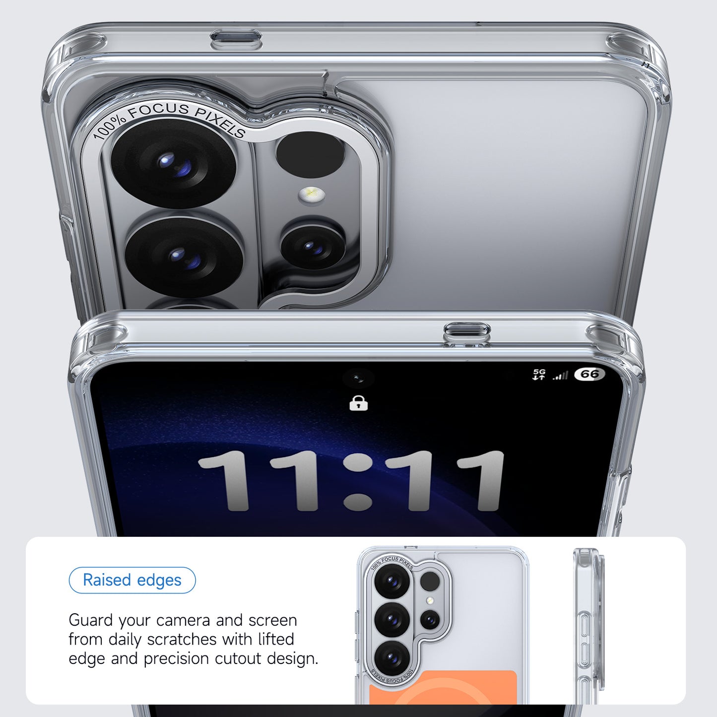 Samsung Ultra series Magnetic Suction Anti-fall Cover (Exclusive)
