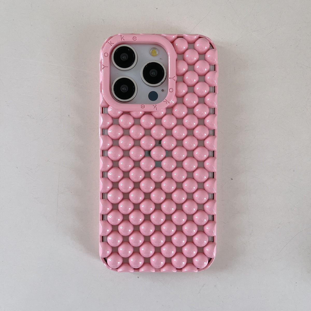 Apple Iphone Solid Color Pearl Creative Mobile Phone Case (Exclusive)