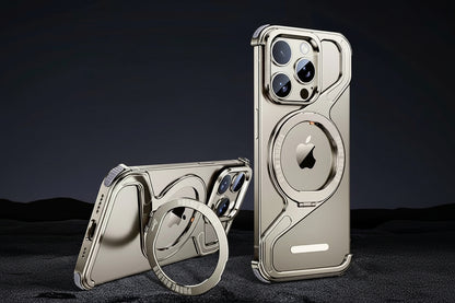Apple Iphone Snap-On Z Shell Magnetic Stand Case (Exclusive)