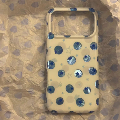 Apple Iphone Ins Personalized Star Blueberry Round Edge Case (Exclusive)