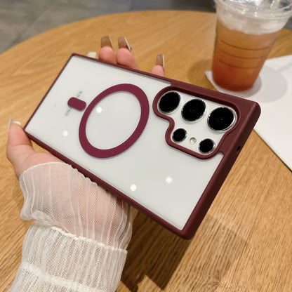 Samsung Ultra Series Transparent Acrylic Cover with Superior Drop-Resistant  (Exclusive)