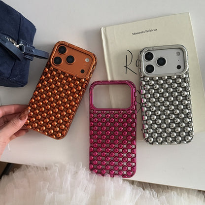 Apple Iphone Solid Color Pearl Creative Mobile Phone Case (Exclusive)
