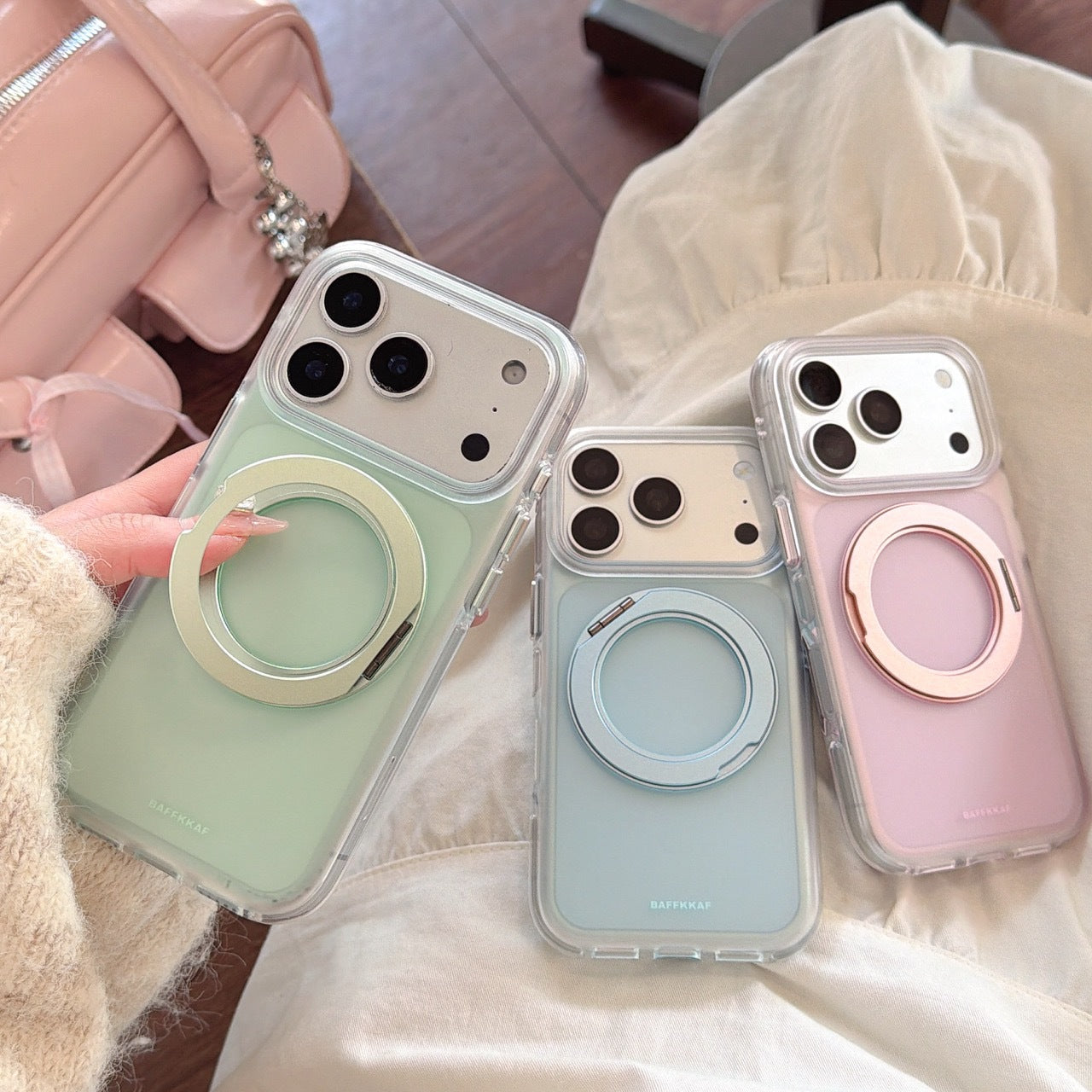 Apple Iphone 360 ° Rotating Magnetic Stand Phone Case (Exclusive)