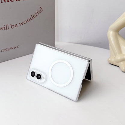 Samsung Fold Wireless Charging Adsorption, Simple, High-End, Fashionable Hard Case (Exclusive)