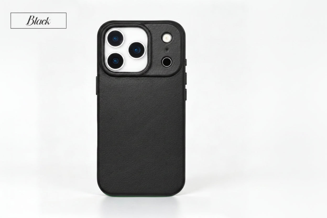 Apple iphone Genuine Leather Magnetic Full-Cover Leather Case (Exclusive)