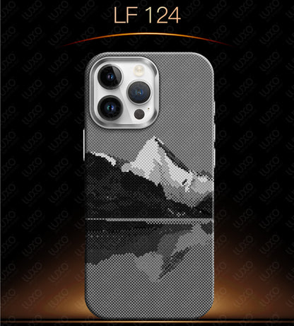 Apple iphone Carbon Fiber Pattern Kevlar Phone Case (Exclusive)