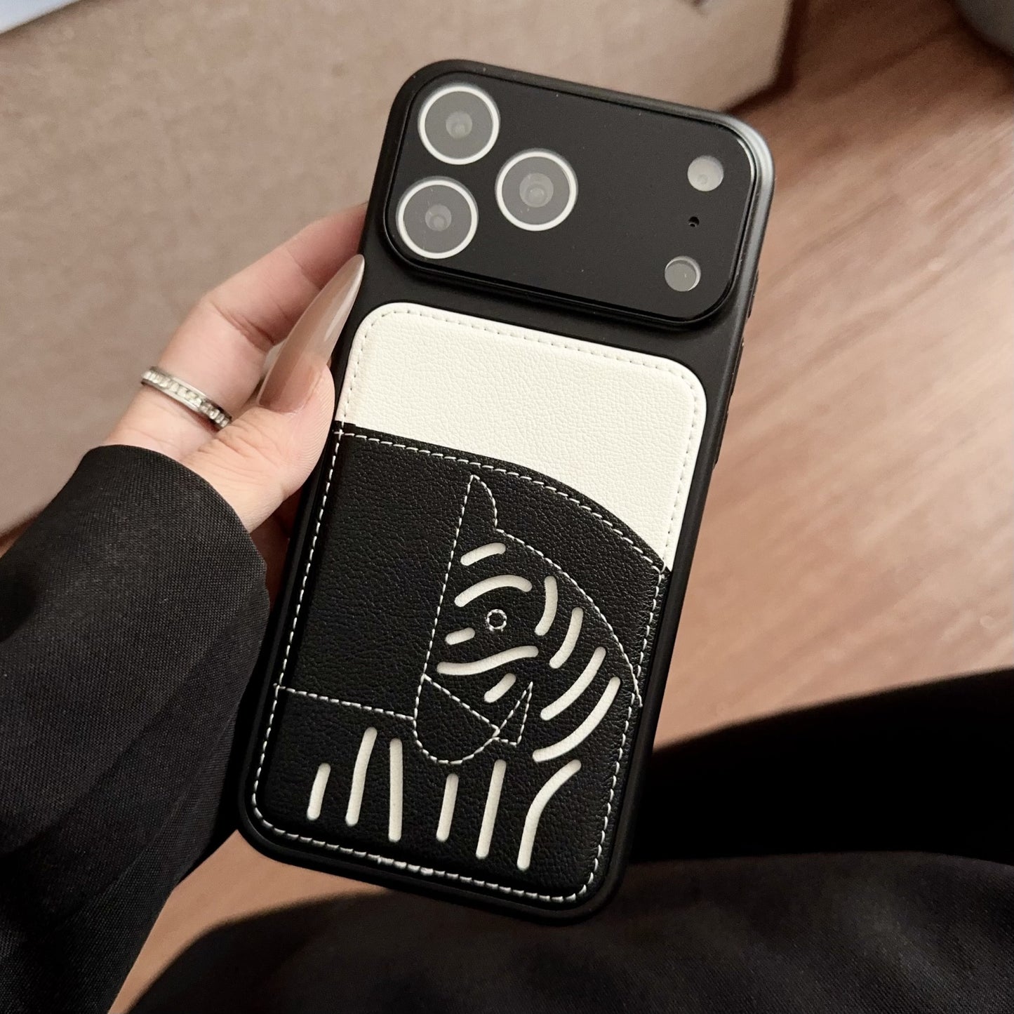 Apple Iphone Little Pony Card Holder Leather Texture Phone Case Stylish & Classic  (Exclusive)
