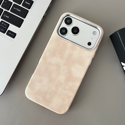 Apple Iphone Horse Leather Pattern Magnetic Phone Case (Exclusive)