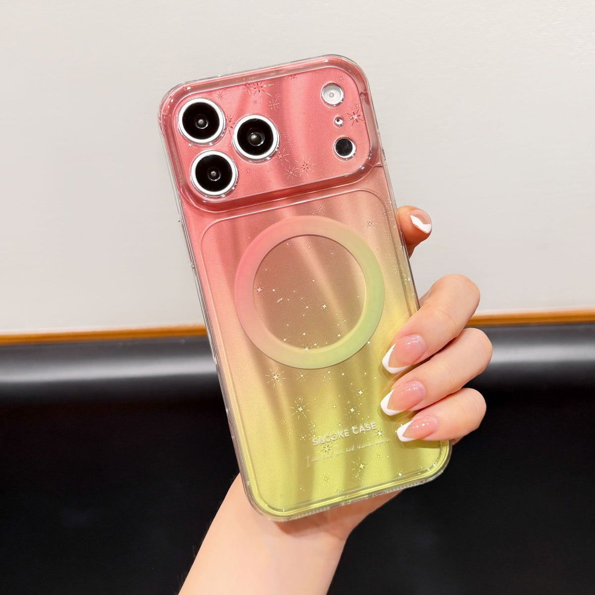 Apple Iphone Ins Aurora Color-Blocking Magnetic Phone Case (Exclusive)