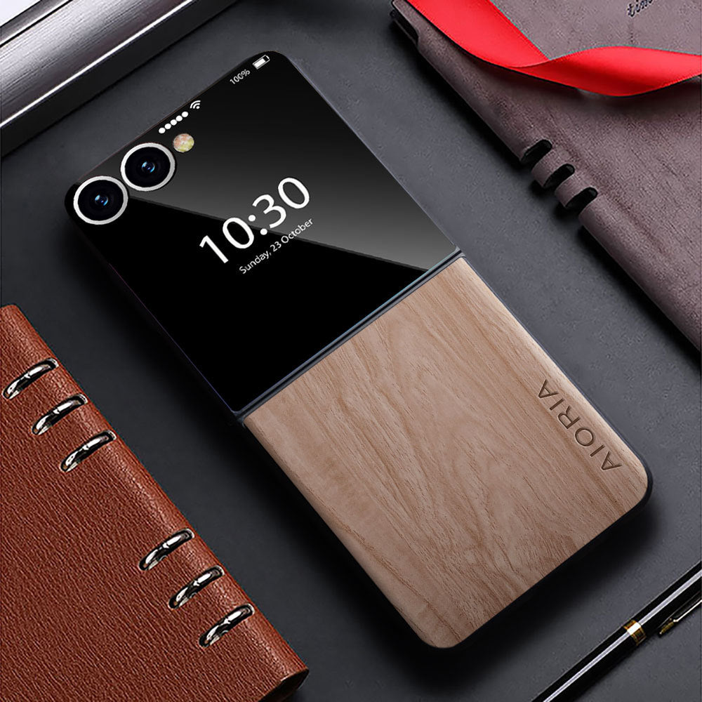 Samsung Fold & Flip Staggered Wood Grain Phone Case (Exclusive)