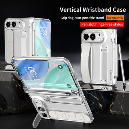 Apple Iphone Ultra series pen wrist strap stand, and full-coverage protective case (Exclusive)