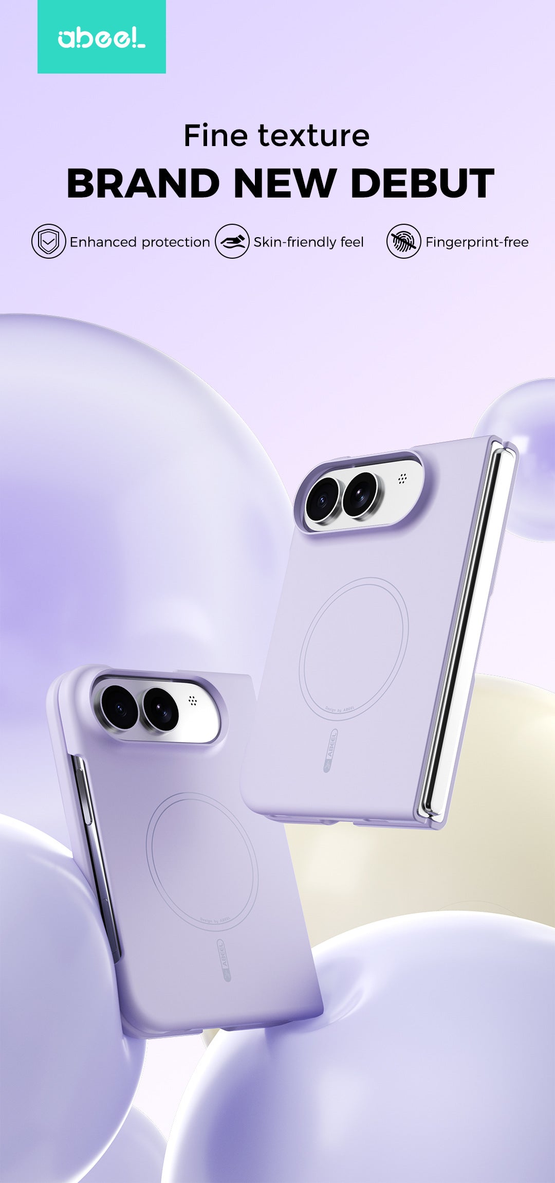 Apple iPhone Ultra FoldMagnetic soft-touch PC hard case (Exclusive)