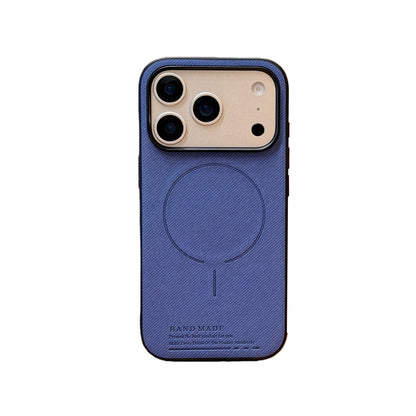 Apple Iphone series Pure Color Cloth Pattern Magnetic Air All-Inclusive Protective Case (Exclusive)