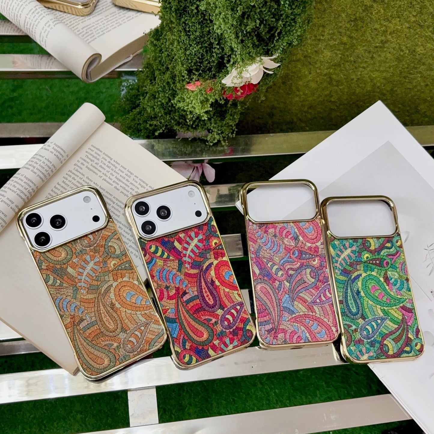 Apple iphone Frameless Electroplated Magnetic Suction Protective Case (Exclusive)