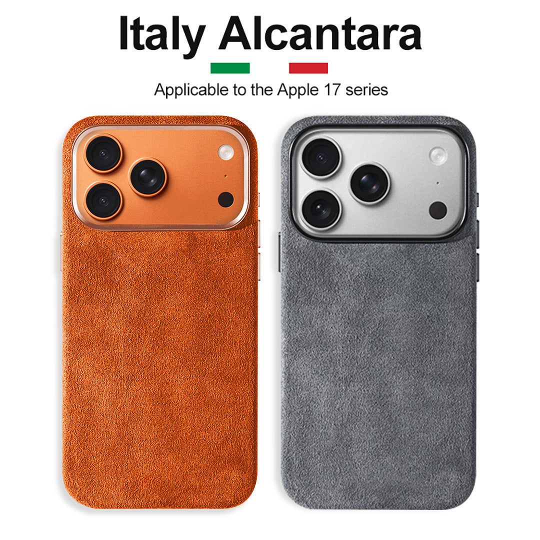 Apple Iphone series Suitable Alcantara Mobile Phone Case (Exclusive)