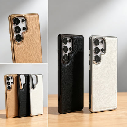 Samsung Ultra Series Electroplated Lychee Pattern Case (Exclusive)