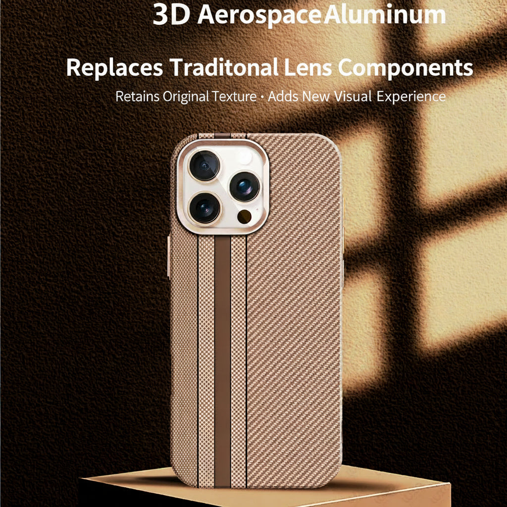 Apple iphone Carbon Fiber Pattern Kevlar Phone Case (Exclusive)