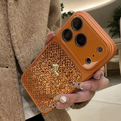 Apple Iphone Horse Glitter Lens Case (Exclusive)