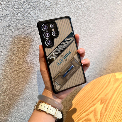 Samsung Ultra series Transparent kick stand cover (Exclusive)