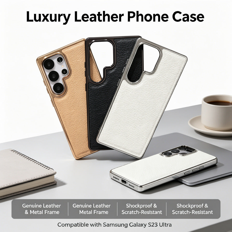 Samsung Ultra Series Electroplated Lychee Pattern Case (Exclusive)