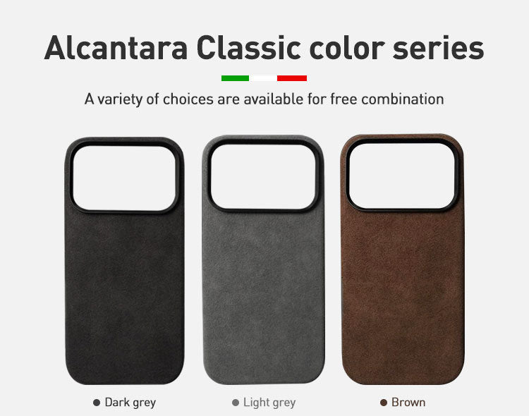 Apple Iphone series Suitable Alcantara Mobile Phone Case (Exclusive)