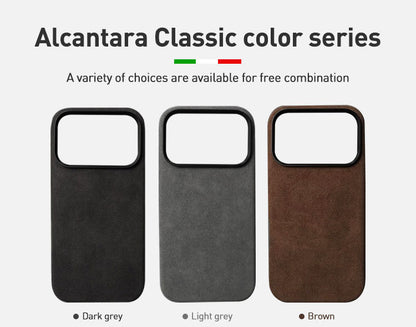 Apple Iphone series Suitable Alcantara Mobile Phone Case (Exclusive)