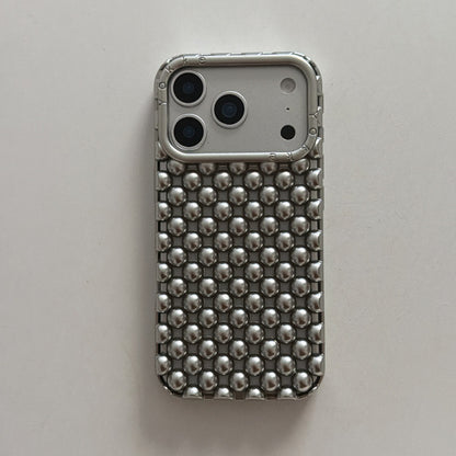 Apple Iphone Solid Color Pearl Creative Mobile Phone Case (Exclusive)
