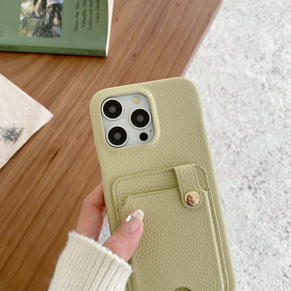 Apple Iphone Wallet Card Holder Mobile Phone Case (Exclusive)
