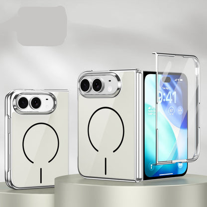 Apple iPhone Ultra foldable glass magnetic screen protector case (Exclusive)