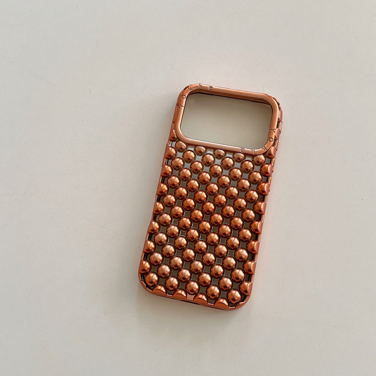 Apple Iphone Solid Color Pearl Creative Mobile Phone Case (Exclusive)