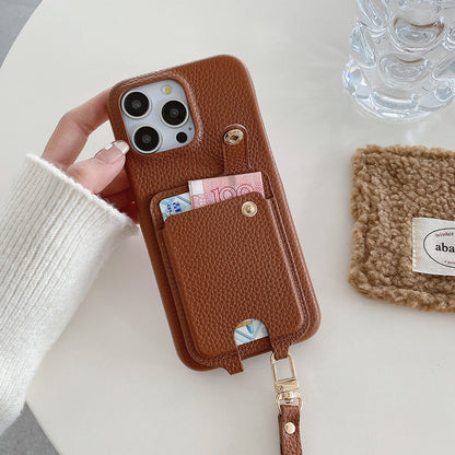 Apple Iphone Wallet Card Holder Mobile Phone Case (Exclusive)